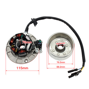 คอยล์สเตเตอร์เครื่องยนต์มอเตอร์ไซค์ Zuqing รุ่น CQ-135 สำหรับเครื่องยนต์แนวนอน Yinxiang 150CC 160CC อะไหล่แต่ง - Product Image 2