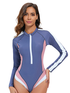 <span class=keywords><strong>Maillot</strong></span> <span class=keywords><strong>de</strong></span> <span class=keywords><strong>bain</strong></span> une pièce <span class=keywords><strong>anti</strong></span>-<span class=keywords><strong>UV</strong></span> UPF 50+ à manches longues, sexy, coupe triangle, pour le surf, <span class=keywords><strong>maillot</strong></span> <span class=keywords><strong>de</strong></span> <span class=keywords><strong>bain</strong></span> conservateur - Product Image 5