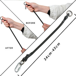 Correa Elástica Extensible para Perros, Cuerda de Alta Elasticidad Telescópica con Bloqueo de Seguridad Anti-Rotura, Paquete de 2 Correas para Mascotas - Product Image 1