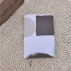 Cuaderno A5 para planificación diaria-planificador diario de tela de algodón personalizado diario uso escolar planificador de negocios Tapa dura varios colores - Product Image 1