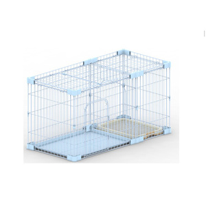 Luxury Furniture Eco-friendly Wood Wooden Pet Dog Cat Cage Indoor Carte House With Removable Plastic Tray