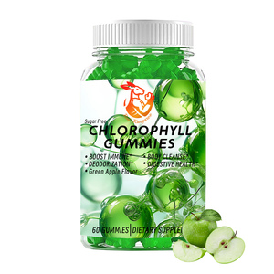 Gummies de Chlorophylle OEM ODM avec Vitamine B2 – Mélange Booster Beauté – Bonbons Gommeux Vitaminés Sans Sucre – Complément Alimentaire pour Adultes - Product Image 1