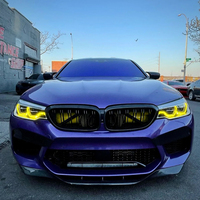 Kit de conversion de feux de jour jaunes LED G30 Série 5 pour BMW G30 CSL, module DRL jaune, mise à niveau G30 DTM, kit de conversion DRL jaune