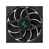Ventilador de Refrigeración para Computadora de Escritorio DeepCool FT14 de 120 mm, Motor Trifásico de Diez Polos, Alta Presión, Rodamiento Líquido, Plástico, LED ARGB