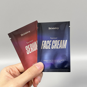 Impresión personalizada cosmético bolsita crema loción papel de aluminio sellado térmico dientes blanqueamiento tiras embalaje bolsas de Mylar - Product Image 4