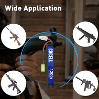 Batterie Airsoft Rechargeable haute Performance 3S Lipo 11.1V 1200mah batterie standard Airsoft batterie bâton batterie