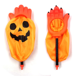 Soporte para Dulces de Halloween con Forma de Calabaza, Fantasma o Mano de Esqueleto, Reutilizable y Portátil, Bolsa de Mano para Caramelos o Bromas para Fiestas - Product Image 3