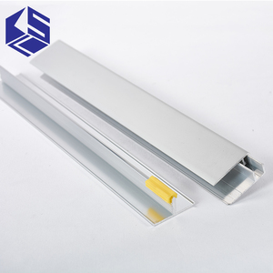 <strong>Laminate</strong> aluminum <strong>floor</strong> transition 6063-t5 accessories top quality door threshold <strong>edging</strong> - Product Image 3