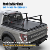 Zolionwil sortie camionnette lit arrière galerie de toit échelle ramasser voiture échelle supports pour Ford F-150