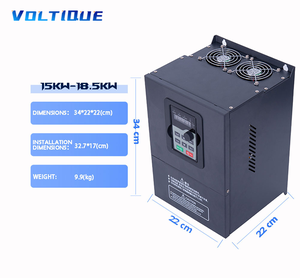 11Kw 15KW 18.5KW chuyển đổi tần số biến tần VFD biến tần bảo tồn năng lượng trong các ứng dụng 15 KW VFD - Product Image 1