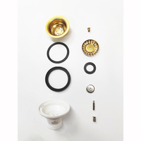 XL0012 Kit de déchets de filigrane en acier inoxydable pour évier australien bouchon de drainage évier de cuisine égouttoir crépine