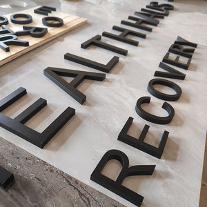 Insegna Aziendale Personalizzata in Acrilico, Lettere Logo per Interni, Lettere 3D in Plastica Acrilica per Insegne e Loghi <span class=keywords><strong>da</strong></span> Parete - Product Image 4