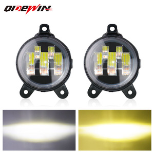 ไฟตัดหมอก LED 3.5 นิ้วสีเหลืองแองเจิลอายสำหรับรีแวร์แลงเกอร์ รีทรอฟิต อัพเกรดอลูมิเนียมอัลลอยด์ 3000K 2000LM - Product Image 3