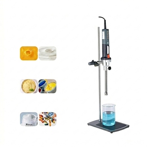 Homogeneizador de laboratorio, mezclador cosmético, mezclador de <span class=keywords><strong>gel</strong></span> para pasteles, mezclador emulsionador de alto cizallamiento al vacío, cuchilla mezcladora de alto cizallamiento Silversonxs de China - Product Image 1