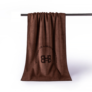 Vente en gros <span class=keywords><strong>serviette</strong></span> super sèche ultra douce en microfibres pour les cheveux <span class=keywords><strong>serviette</strong></span> <span class=keywords><strong>de</strong></span> visage serviettes <span class=keywords><strong>de</strong></span> spa à domicile salon <span class=keywords><strong>de</strong></span> beauté avec logo personnalisé - Product Image 5