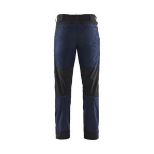 BLAKLADER - 145618458699C150 Pantalon de service stretch Marine foncé/Noir-PANTALON DE TRAVAIL EAN 7330509617854 PANTALON DE TRAVAIL CARGO - Product Image 2