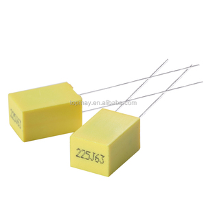 ตัวเก็บประจุฟิล์มโพลีเอสเตอร์ขนาดเล็ก <span class=keywords><strong>104</strong></span> J 63V 100V รุ่น TMCF07 ขนาด 5 มม. - Product Image 2