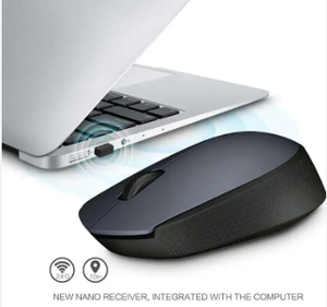 Originale per Logitech <span class=keywords><strong>M170</strong></span> Mouse Wireless 2.4GHz Design ergonomico USB 12 mesi di durata della batteria silenziato per gli utenti giusti - Product Image 3