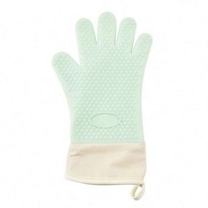 Silicone Oven Mitts Heat Resistant and Antislip Scald Kitchen Oven <b>Gloves</b> Burn Proof Cooking <b>Gloves</b> Proof Oven Mitts - Product Image 6