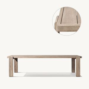 <b>Outdoor</b> Furniture Paito Dining <b>Table</b> Set Teak Garden Dining <b>Table</b> and Dining Chair Set - Product Image 4