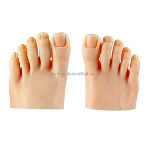 Private Label Silicone Pratique Faux <span class=keywords><strong>Pied</strong></span> Doigt <span class=keywords><strong>Ongle</strong></span> Avec Articulations Pliable Faux Ongles <span class=keywords><strong>Pied</strong></span> Orteil <span class=keywords><strong>Manucure</strong></span> Nail Formation - Product Image 2