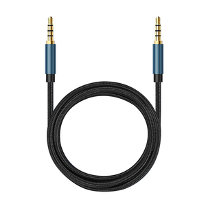 <span class=keywords><strong>Cable</strong></span> Adaptador AUX <span class=keywords><strong>de</strong></span> 3.5mm Macho a Macho, Chapado en Oro, con Cubierta <span class=keywords><strong>de</strong></span> PVC, Par Trenzado, para Auriculares, Automóvil, Computadora y Altavoz - Product Image 1