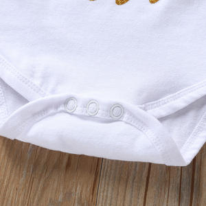 Ropa para Niños, Marca E2woo, Pantalones de Algodón para Bebés Niñas, Trajes de Una Pieza con Botones de China - Product Image 6
