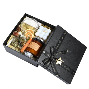 Aroma Sensation Candle Gift Box Set With Dried Orange Cinnamon And Glass Jar For Holiday Wedding Christmas - Product Image 5