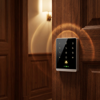 Sistem Kontrol Akses Pembaca Kata Sandi Biometrik Keypad Pintar Layar Sentuh Kartu RFID Tahan Air