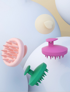 Food Grade Silicone Hair <b>Scalp</b> Massage Shampoo <b>Scalp</b> <b>Brush</b> - Product Image 3
