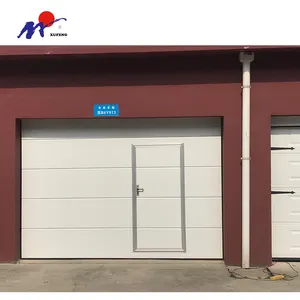 China Großhandel Hervorragende Qualität Stahl Garage Tür Mit Mann Tür