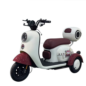 Tricycle cargo électrique 48V à carrosserie ouverte en acier pour adultes et seniors, puissance 600W, certifié CE, 2 passagers - Product Image 5