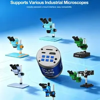 Cámara de Microscopio RELIFE MC4 4K HD, 8MP, Sensor CMOS de 1/2.7 Pulgadas, Salida Dual HDMI Tipo-C para Reparación de PCB de Teléfonos, Inspección de Placas Base