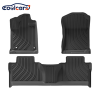 Tapis de sol 3D personnalisés en TPE écologique, anti-poussière, pour Toyota Tundra 2014-2021, conduite à gauche, directement de l'usine Coolcars