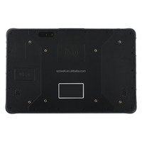 Tableta Robusta MIL-STD-810H Android 15 con Lector de Etiquetas UHF de Largo Alcance de 6M y Escáner 2D para Almacén