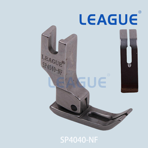 <span class=keywords><strong>Pie</strong></span> de costura de doble punta con cremallera y bisagras SP4040-NF de 4 mm <span class=keywords><strong>para</strong></span> máquina de <span class=keywords><strong>coser</strong></span> de pespunte recto de una aguja con alimentación por aguja - Product Image 3