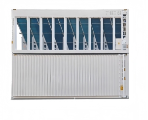 Système de centre de données modulaire conteneurisé à refroidissement par air, personnalisable, avec <span class=keywords><strong>canal</strong></span> froid scellé, boîtier de refroidissement 20 pieds en stock - Product Image 5