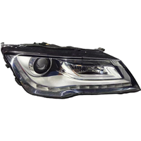 Ensemble de phares au xénon d'occasion Audi A7 Unité de phares complète avec lentille de projecteur et matière plastique DRL 6000k Blue Light