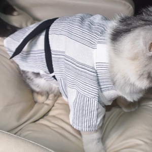 Beautiful Pets Pet <b>Clothes</b> <b>For</b> <b>Cats</b> And Dogs Summer Breathable Festival Style Yukata Kimono - Product Image 2