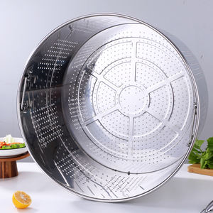 청자 ZY0115-C01 가재찜기 스테인리스 스틸 찜통 거름망 디자인 해산물 찜기 파티 모임용 - Product Image 3