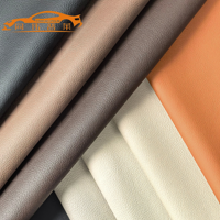 Tissu d'ameublement automobile en cuir PU pleine fleur de luxe avec grain litchi pour voitures Mercedes-Maybach et usage canapé