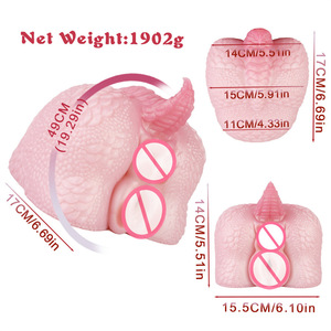 ของเล่นทางเพศมังกรไฟก้นเครื่องบินถ้วยกันน้ำสมจริงของเล่นทางเพศสำหรับผู้ชาย - Product Image 4