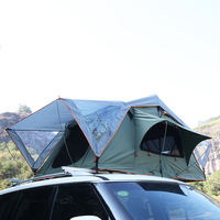 Tente de toit pour voiture, double couche en toile, quatre saisons, cadre en aluminium, imperméable 3000 mm, échelle télescopique, fournisseur d'usine