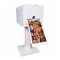 Soporte de Impresión para Cabina de Fotos ZYZK-04, Resistente, con Control Manual, Impermeable, Metálico, para Impresión Instantánea, Precio al por Mayor