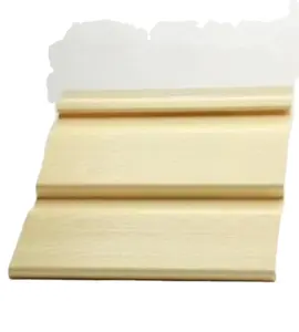Yellow 10inch Vinyl Siding Panel Double 5 Dutch Lap Waterproof Wood Grain Panels