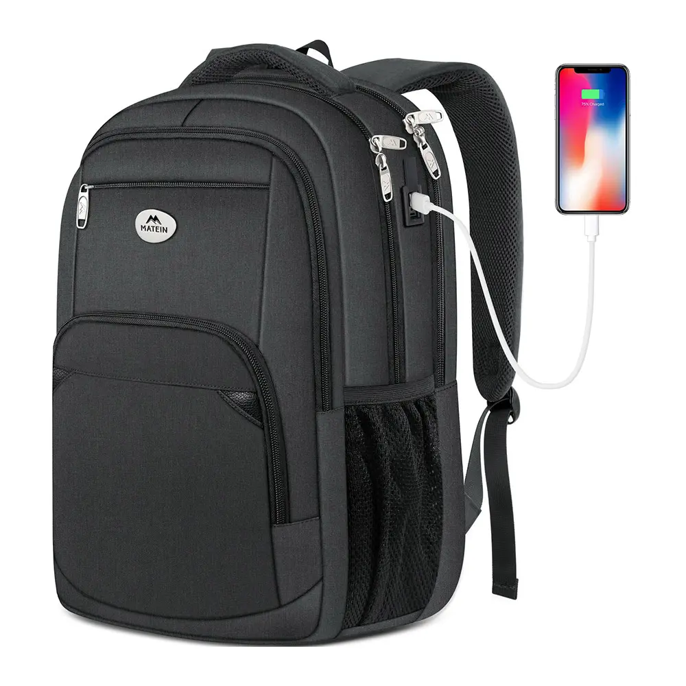 2022 Trendy Waterproof Anti-theft 15.6 inch Computer Backpack For Laptop Men Smart Business Laptop Backpack with USB