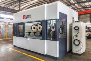 Máquina pulidora industrial ajustable para piezas de automóvil, pulido de metal, llantas de aleación, motor y equipos de rectificado de válvulas de compuerta - Product Image 2