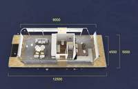 Bateau ponton flottant en aluminium de 11 m, nouvelle conception, pour fêtes, maison, bateau, maison flottante en verre