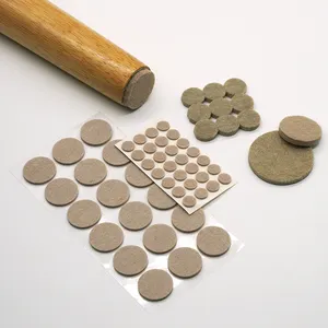 Variety Size Self Adhesive Pads Best Felt Furniture Round Pads For Hardwood Floors Furniture Protector