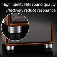 Amplificateur audio CD HIFI ATAUDIO avec pointes en alliage d'aluminium et pieds d'isolation, coffret cadeau audio pour audiophiles